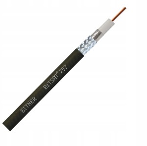 Przewód koncentryczny BiTSAT757 BLACK LF0501