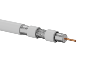 Przewód koncentryczny trishield RG6 75 Om, 1.02/4.8/6.9 LSOH Dca 500m RGTec