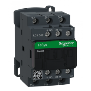 Stycznik mocy TeSys D AC3 12A 3P 1NO 1NC cewka 230VAC LC1D12P7 Schneider