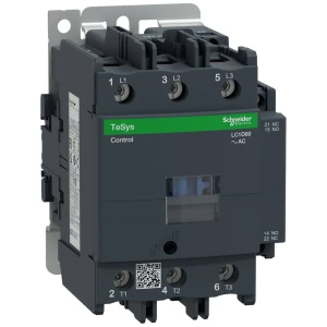 Stycznik mocy TeSys D AC3 80A 3P 1NO 1NC cewka 230VAC zaciski skrzynkowe LC1D80P7 Schneider