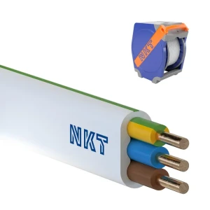 Przewód instalacyjny YDYPżo 750V 3x2,5 z przewijakiem QADDY NKT (550m) 172152002Q0550