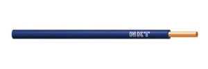 Przewód instalacyjny H05V-U (DY) 1x1,0 niebieski (100m)