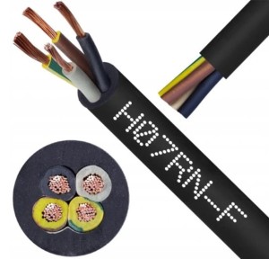 Przewód w izolacji gumowej H07RN-F (OnPD) 4x4,0 bęben