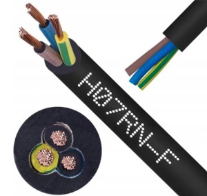 Przewód w izolacji gumowej H07RN-F (OnPD) 3x4,0 bęben