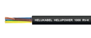 Przewód sterowniczo-zasilający PVC HELUPOWER® 1000 RV-K 1x70 mm2 czarny 11003902 Helukabel /bębnowy/