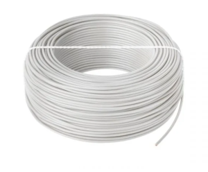 Przewód instalacyjny H07V-K (LGY) 1x2,5 biały linka /100m/